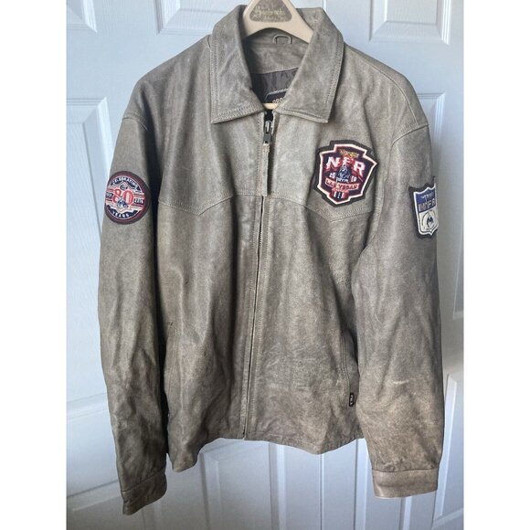 Wrangler NFR 2016 PRCA Limited Ed. Leather Jacket + Hat Sz 2XL Pro Rodeo Vegas - Picture 11 of 16